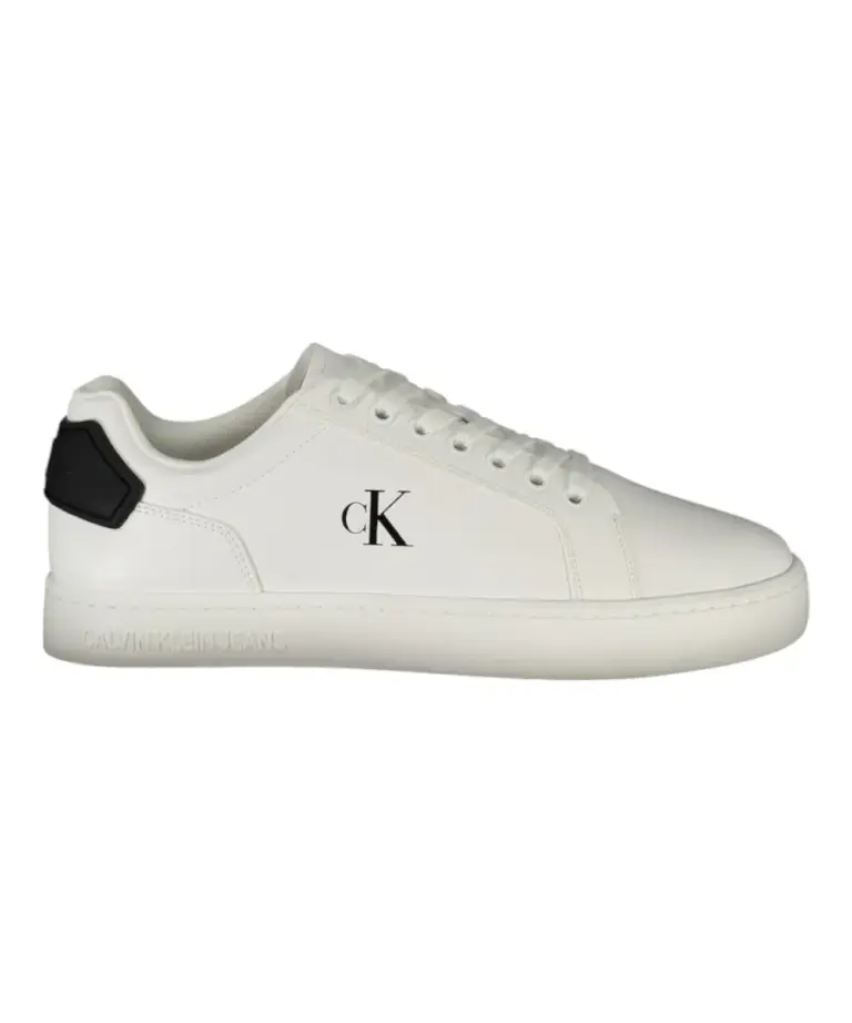 Calvin Klein - Ανδρικά Sneakers Chunky Cupsole Mono YM0YM01297-01W Λευκό