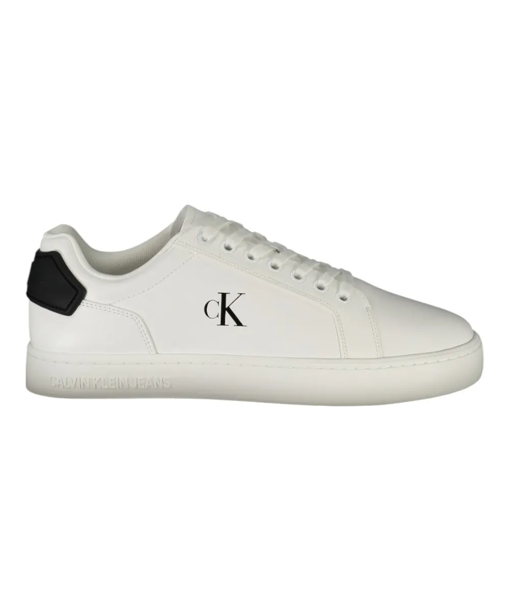 Calvin Klein - Ανδρικά Sneakers Chunky Cupsole Mono YM0YM01297-01W Λευκό