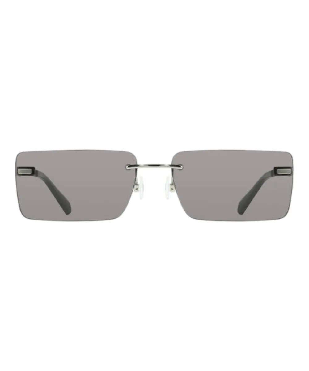 Calvin Klein - Γυναικεία Γυαλιά Ηλίου CKJ25206S-043 με Μαύρο Μεταλλικό Σκελετό και Μαύρο Φακό