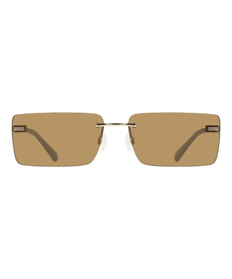 Calvin Klein - Γυναικεία Γυαλιά Ηλίου CKJ25206S-719 με Μπεζ Μεταλλικό Σκελετό και Μπεζ Φακό