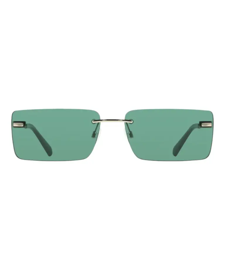 Calvin Klein - Γυναικεία Γυαλιά Ηλίου CKJ25206S-720 με Πράσινο Μεταλλικό Σκελετό και Πράσινο Φακό