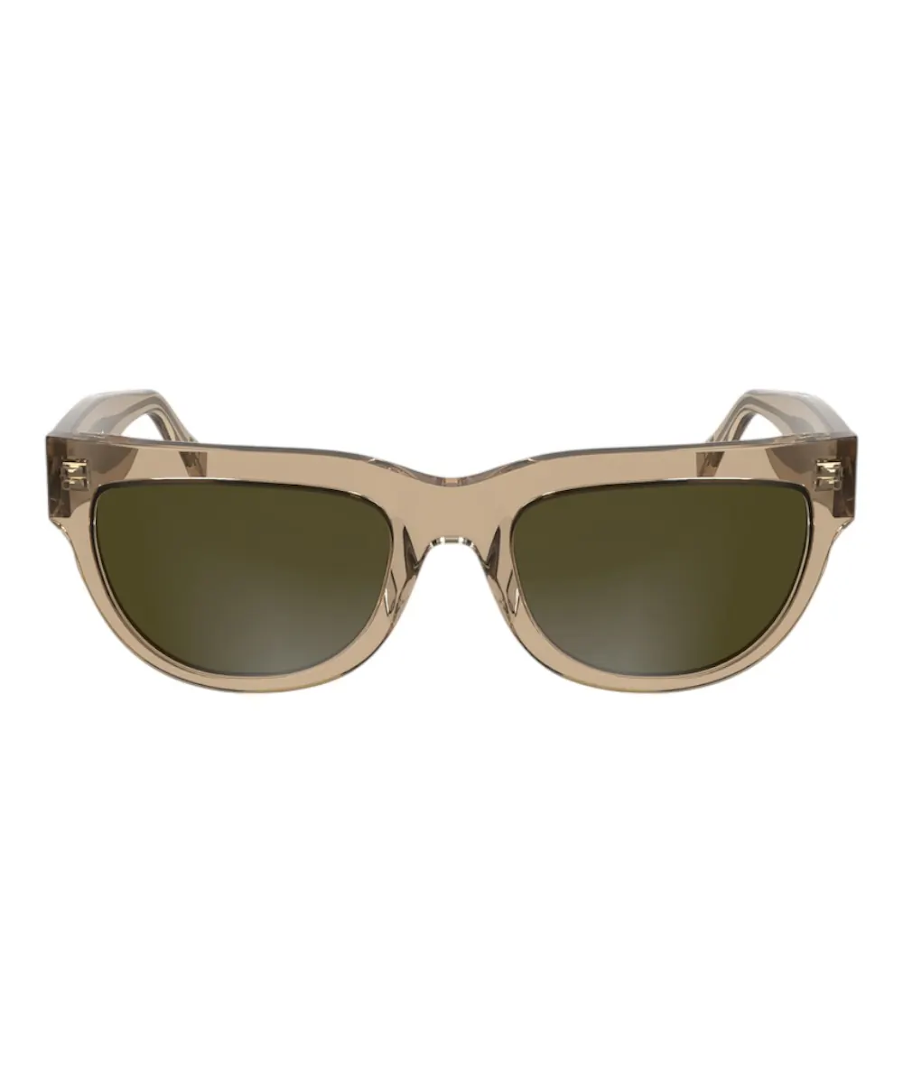 Calvin Klein - Γυναικεία Γυαλιά Ηλίου CKJ25600S-208 με Καφέ Κοκκάλινο Σκελετό και Καφέ Φακό