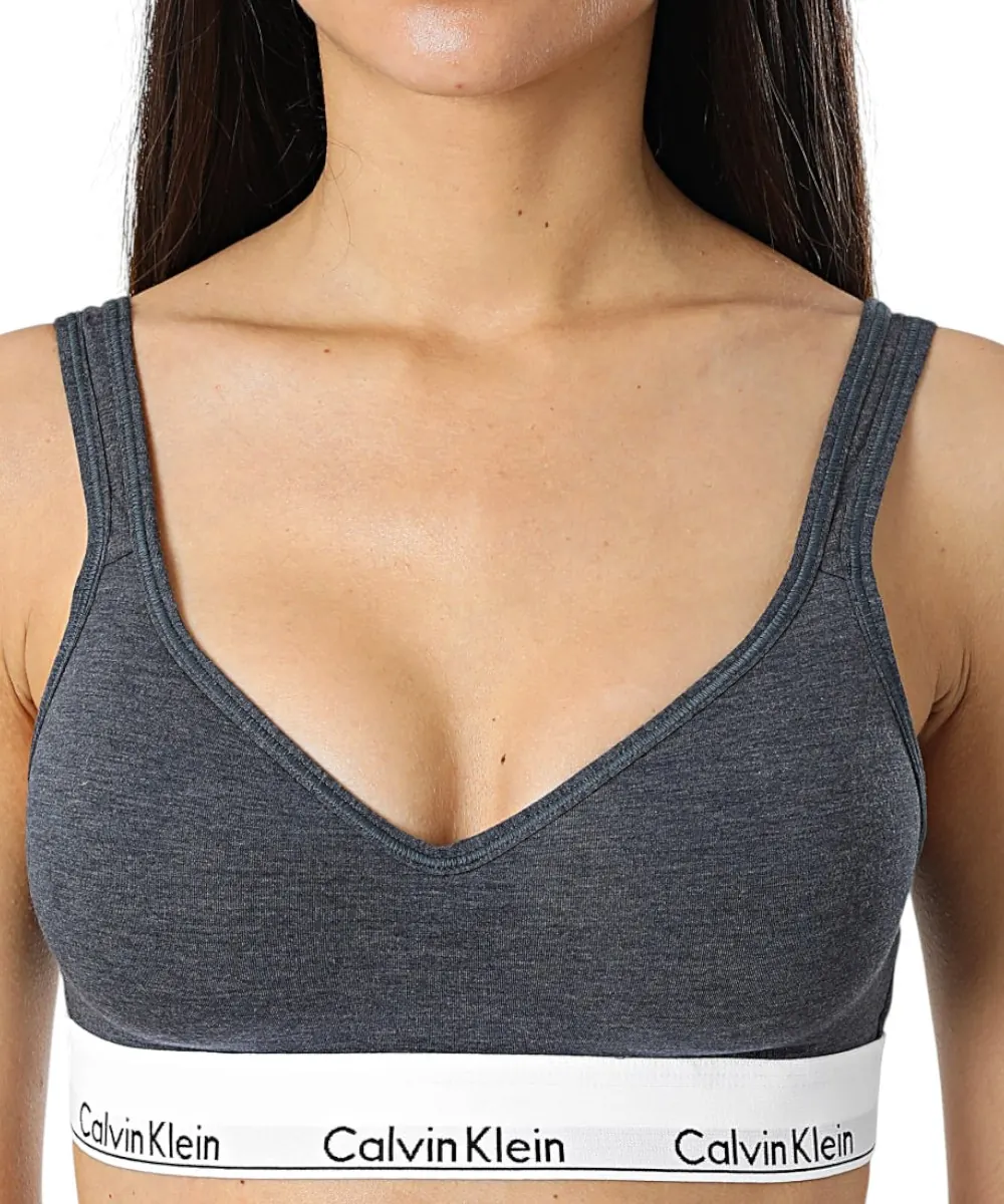 Calvin Klein - Γυναικείο Σουτιέν Lift Bralette 000QF5490E-5GA Μπλε