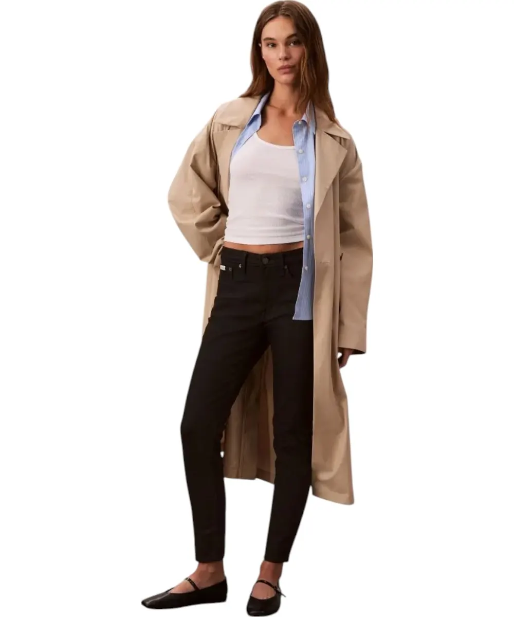 Calvin Klein - Γυναικείο Jean Classic Skinny Fit LV047C777G-JW4 Μαύρο