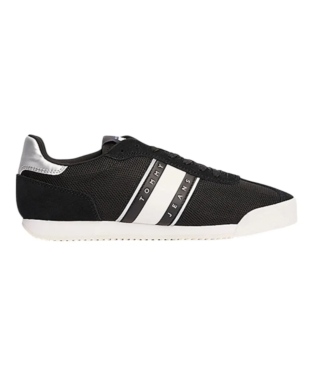 Tommy Hilfiger - Γυναικεία Sneakers Th Low‑Top Runner EN0EN02706-BDS Μαύρο