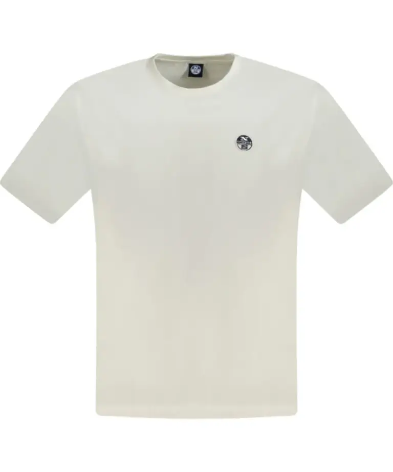 North Sails- Ανδρικό Κοντομάνικο Basic T-Shirt 996016-000-0101 Λευκό
