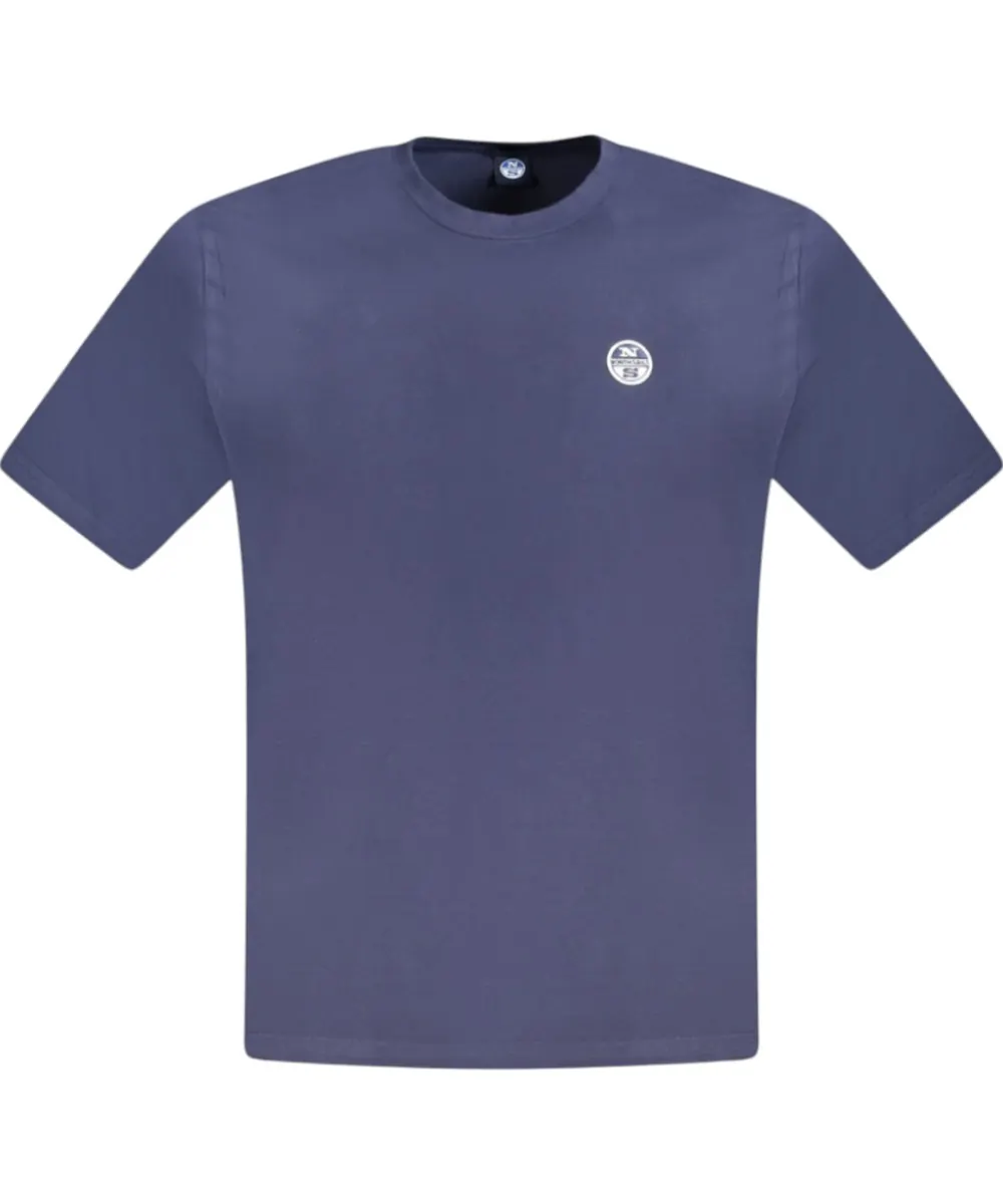 North Sails- Ανδρικό Κοντομάνικο Basic T-Shirt 996016-000-0802 Μπλε Σκούρο