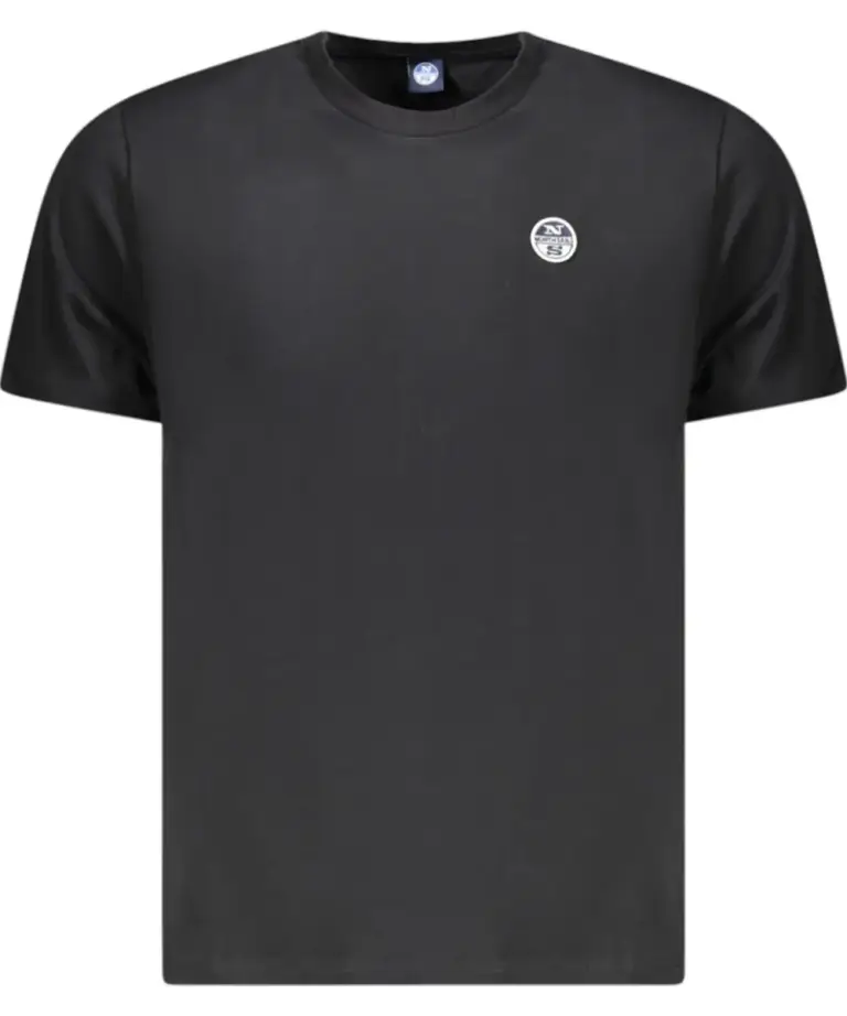 North Sails- Ανδρικό Κοντομάνικο Basic T-Shirt 996016-000-0999 Μαύρο