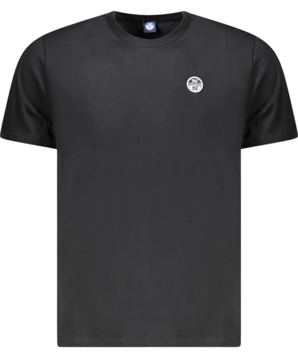 North Sails- Ανδρικό Κοντομάνικο Basic T-Shirt 996016-000-0999 Μαύρο