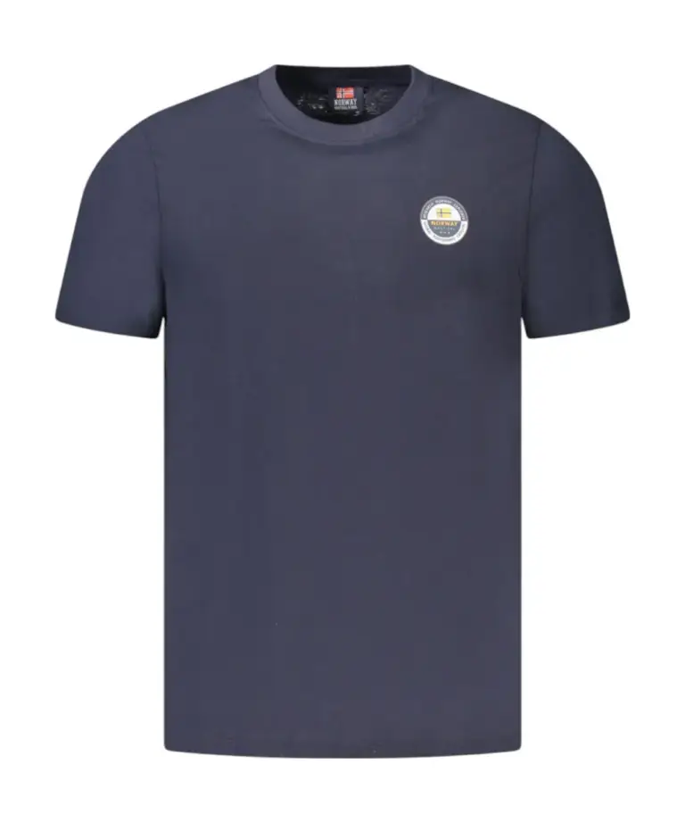 Scuola Nautica Italiana - Ανδρικό T-shirt Κοντομάνικο 806032-NAVY Μπλε Σκούρο
