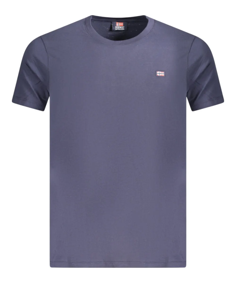Scuola Nautica Italiana - Ανδρικό T-shirt Κοντομάνικο Basic 836010-NAVY Μπλε Σκούρο