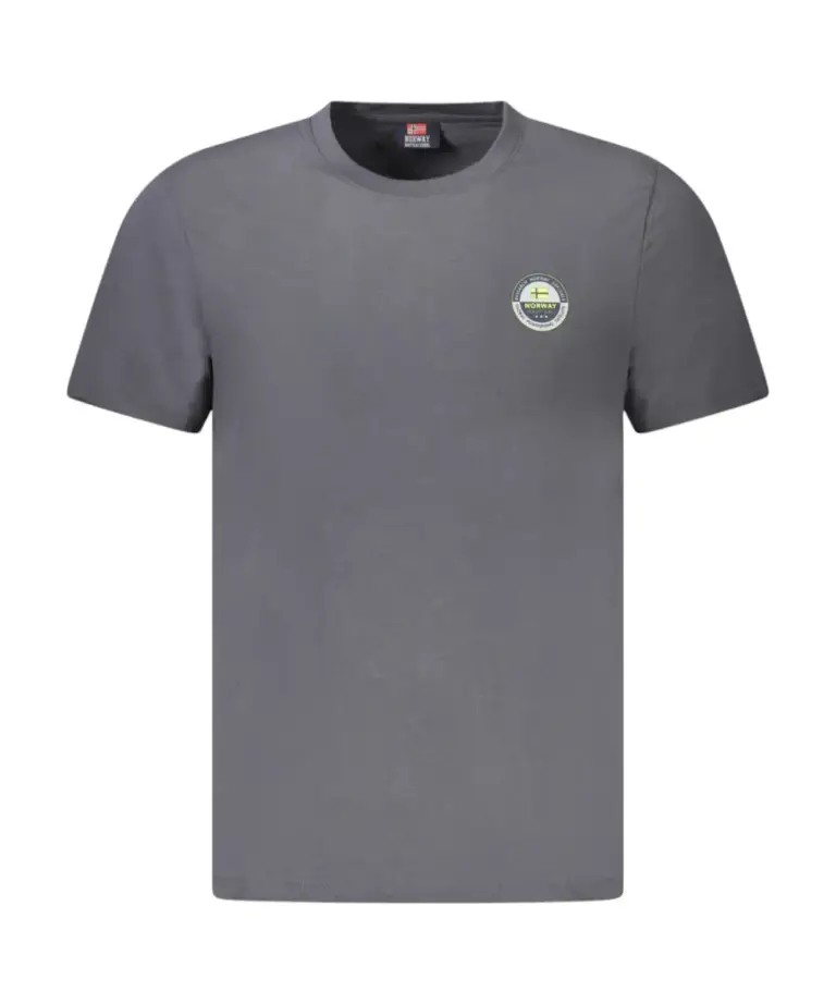 Scuola Nautica Italiana - Ανδρικό T-shirt Κοντομάνικο 856032-REVENT Γκρι