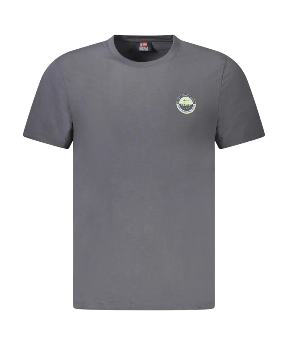 Scuola Nautica Italiana - Ανδρικό T-shirt Κοντομάνικο 856032-REVENT Γκρι