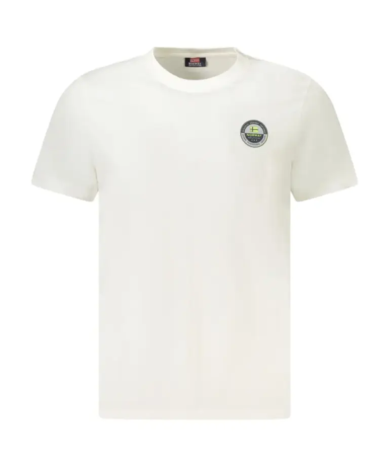 Scuola Nautica Italiana - Ανδρικό T-shirt Κοντομάνικο 856032-WHITE Λευκό