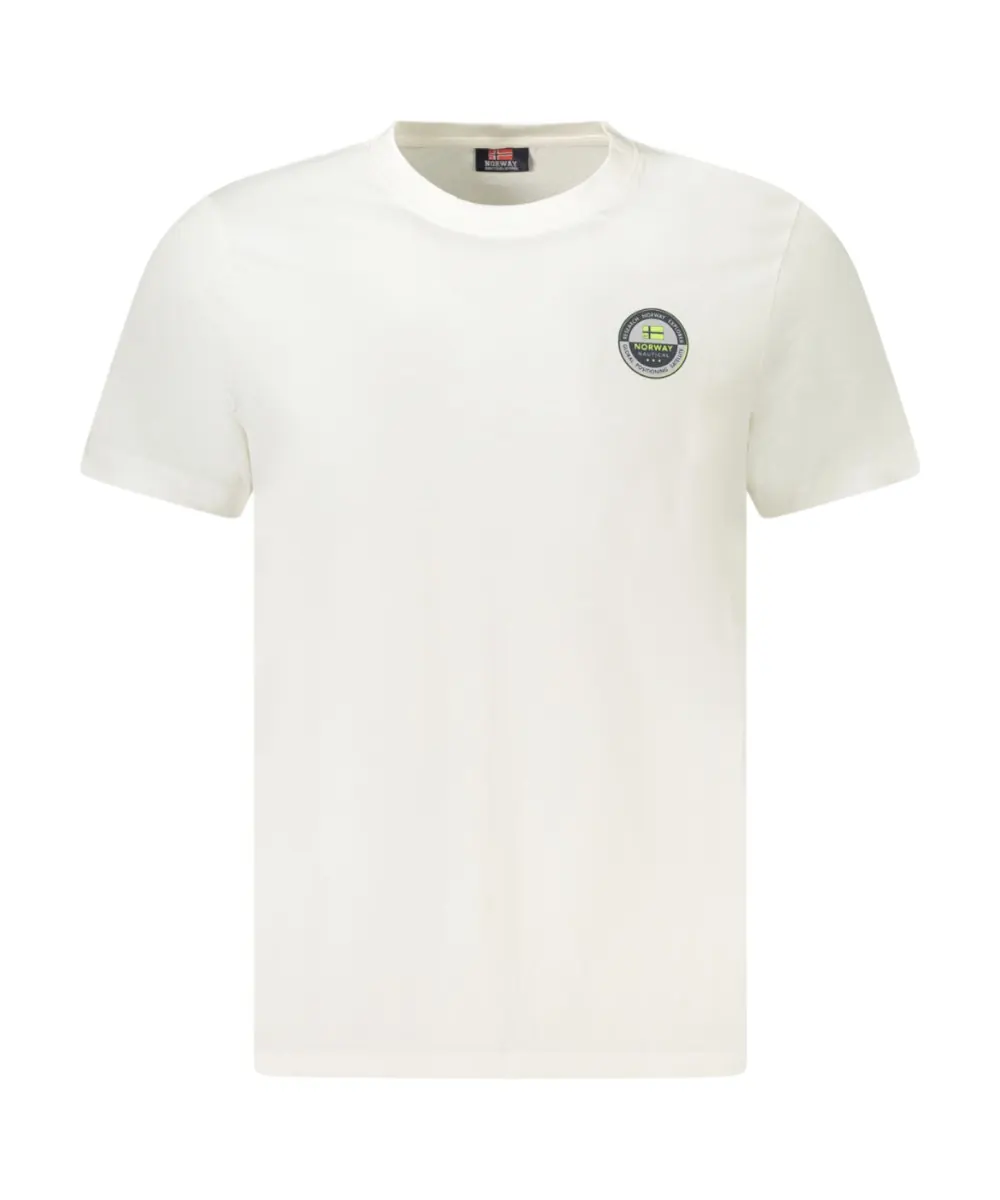 Scuola Nautica Italiana - Ανδρικό T-shirt Κοντομάνικο 856032-WHITE Λευκό