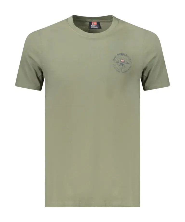 Scuola Nautica Italiana - Ανδρικό T-shirt Κοντομάνικο 856034-ARMY Πράσινο
