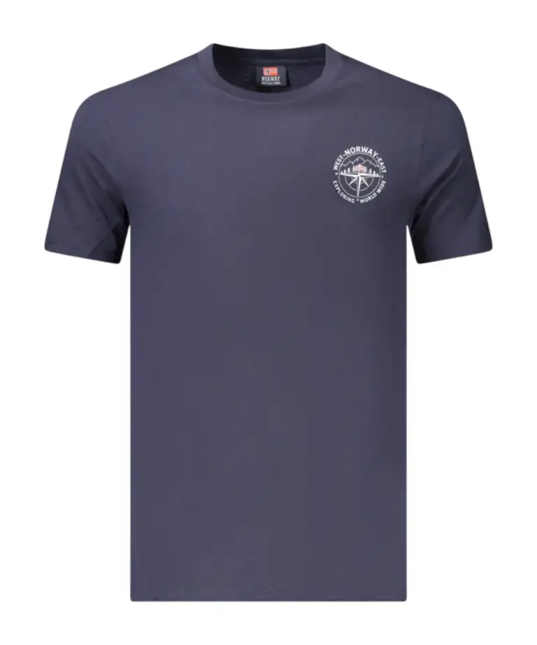 Scuola Nautica Italiana - Ανδρικό T-shirt Κοντομάνικο 856034-NAVY Μπλε Σκούρο