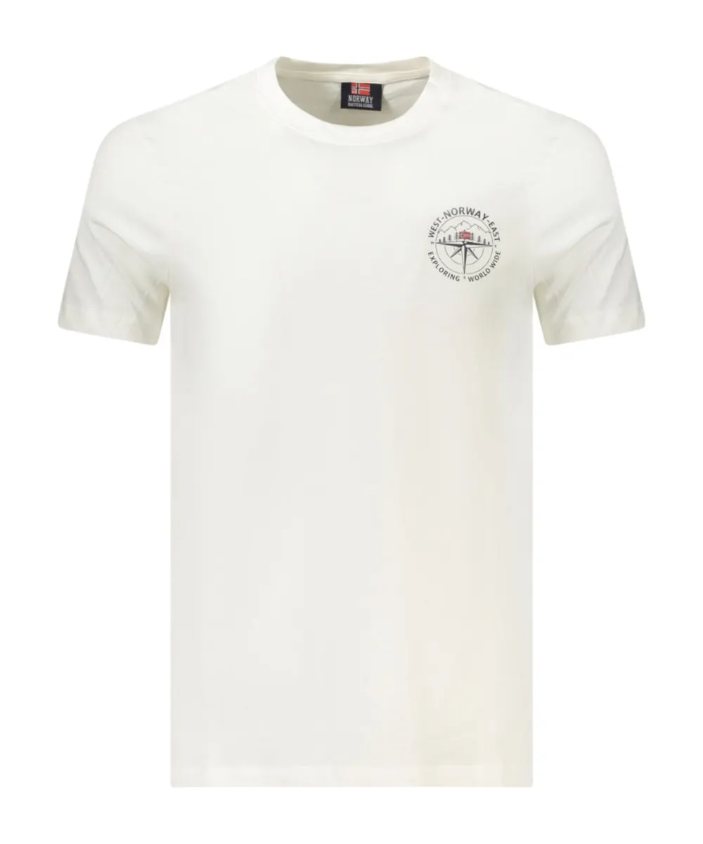 Scuola Nautica Italiana - Ανδρικό T-shirt Κοντομάνικο 856034-WHITE Λευκό