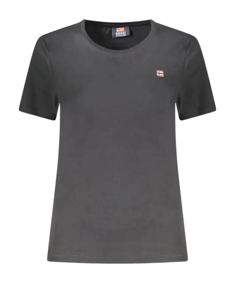 Scuola Nautica Italiana - Γυναικείο T-shirt Κοντομάνικο 856110-BLACK Μαύρο