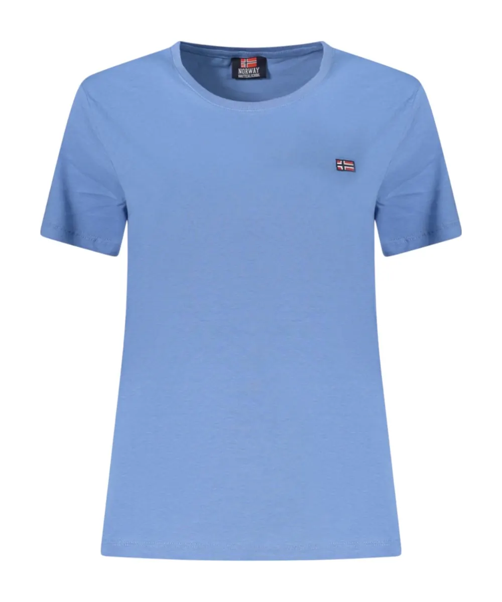 Scuola Nautica Italiana - Γυναικείο T-shirt Κοντομάνικο 856110-WHALE Μπλε