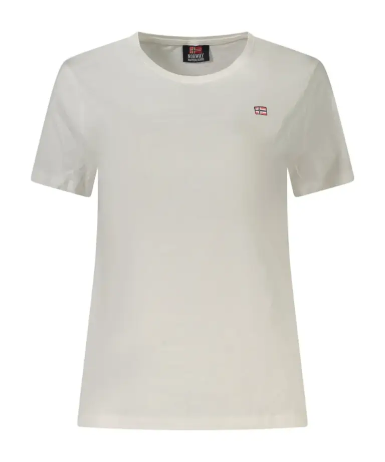 Scuola Nautica Italiana - Γυναικείο T-shirt Κοντομάνικο 856110-WHITE Λευκό