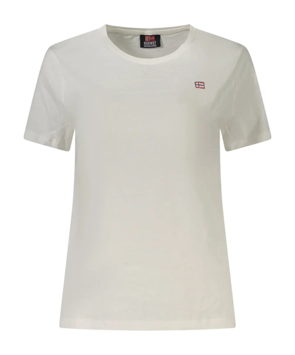Scuola Nautica Italiana - Γυναικείο T-shirt Κοντομάνικο 856110-WHITE Λευκό
