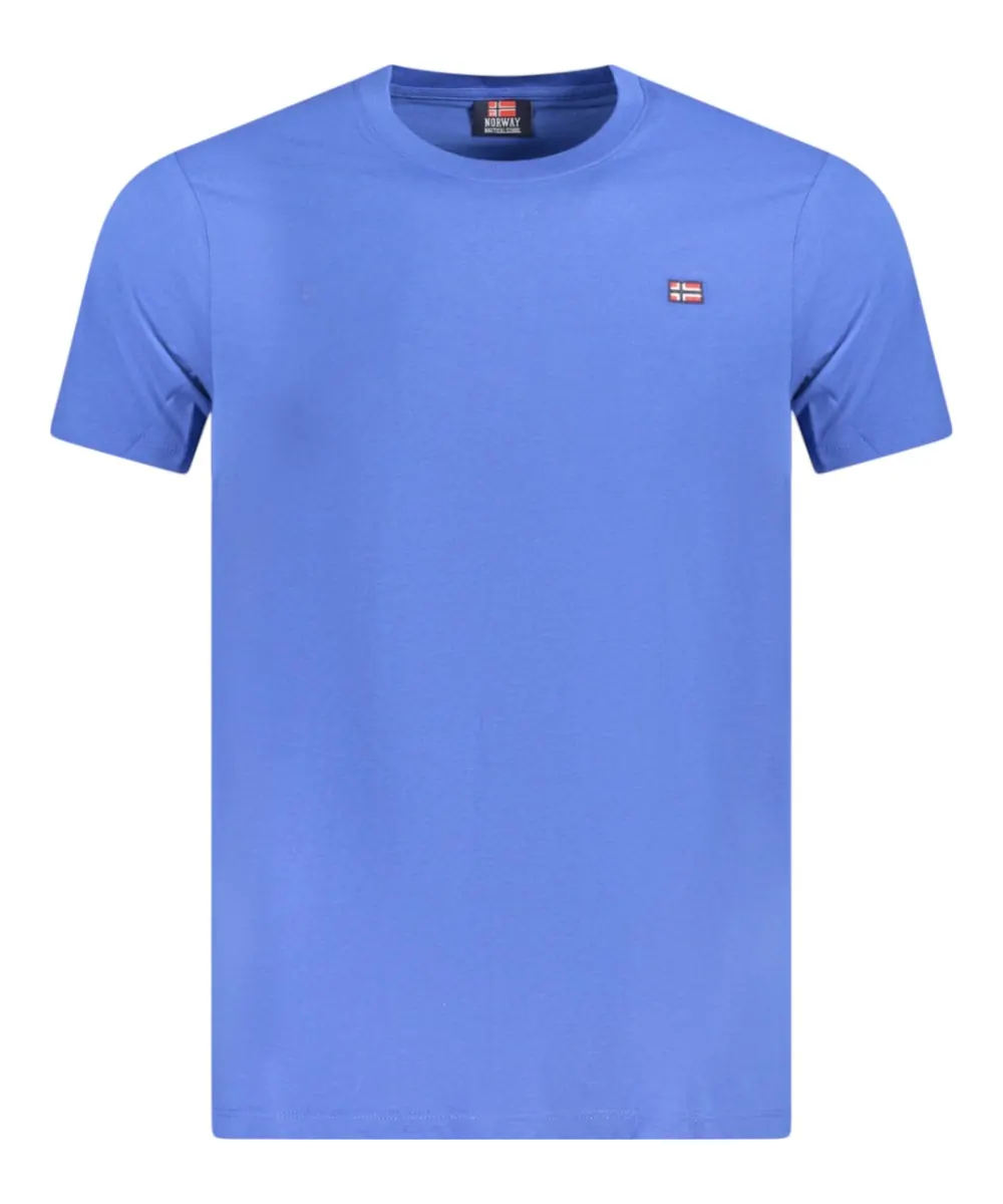 Scuola Nautica Italiana - Ανδρικό T-shirt Κοντομάνικο Basic 836010-BLUETT Μπλε