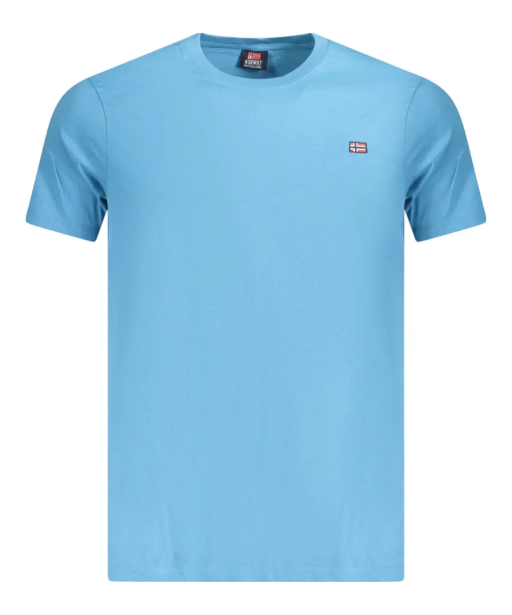 Scuola Nautica Italiana - Ανδρικό T-shirt Κοντομάνικο Basic 836010-MAUI Γαλάζιο