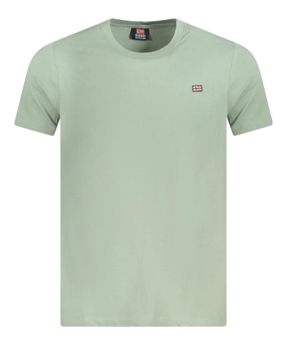 Scuola Nautica Italiana - Ανδρικό T-shirt Κοντομάνικο Basic 836010-SAILOR Πράσινο