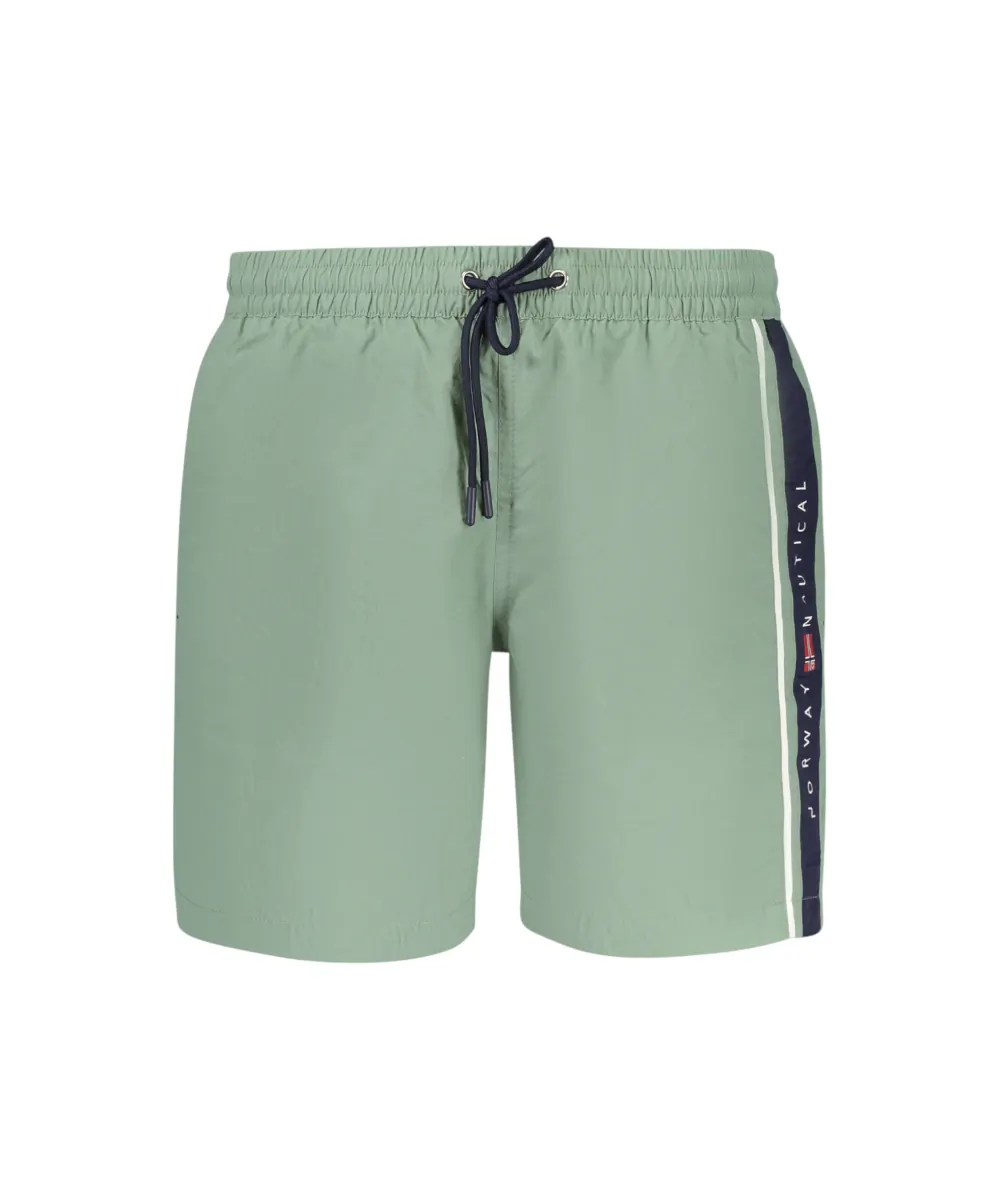 Scuola Nautica Italiana - Ανδρικό Μαγιό Σόρτς 858312-SAILOR Λαδί