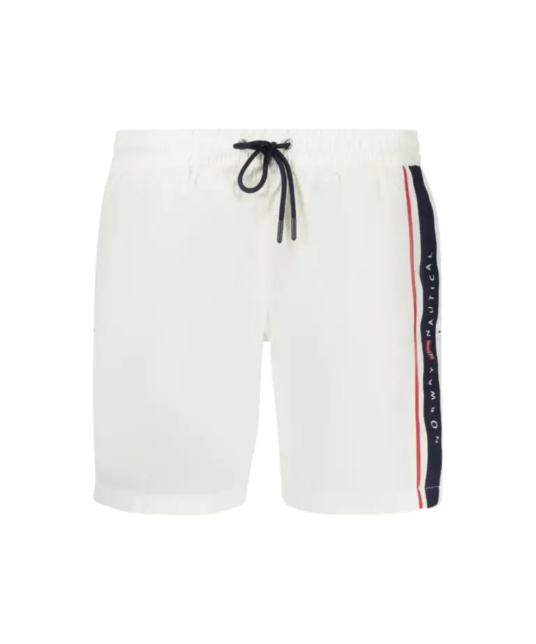 Scuola Nautica Italiana - Ανδρικό Μαγιό Σόρτς 858312-WHITE Λευκό