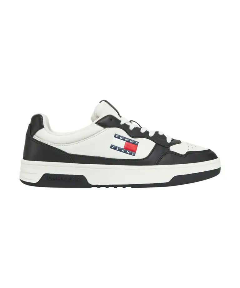 Tommy Hilfiger - Ανδρικά Sneakers Cupsole Leather Ess EM0EM01443-YBL Μαύρο
