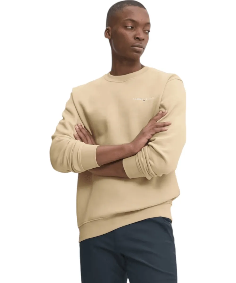 Tommy Hilfiger - Ανδρικό Φούτερ Tjm Linear DM0DM20249-AE3 Μπεζ