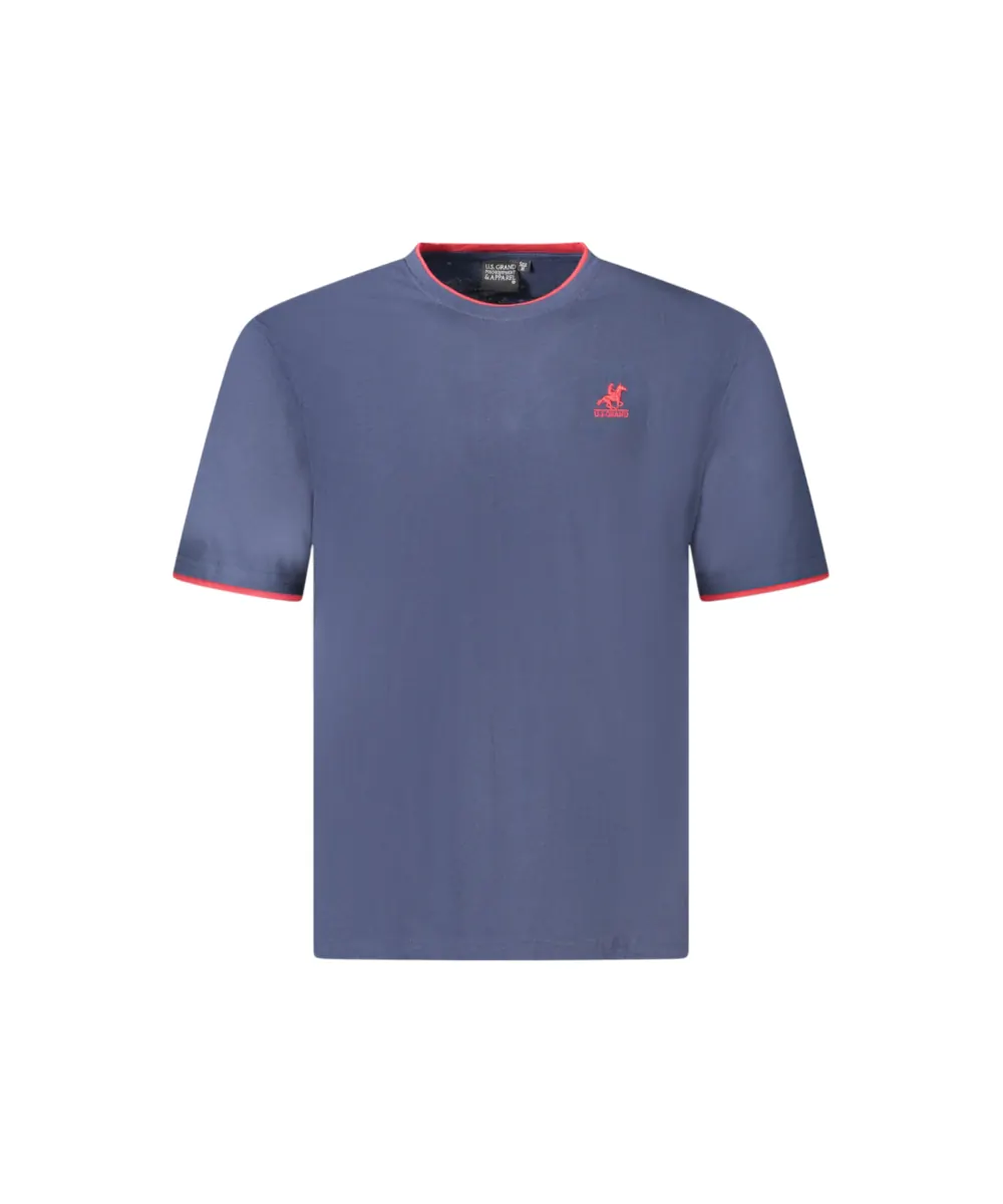 U.S. Grand Polo - Ανδρικό T-shirt AU02644-1NAVY Μπλε Ναυτικό
