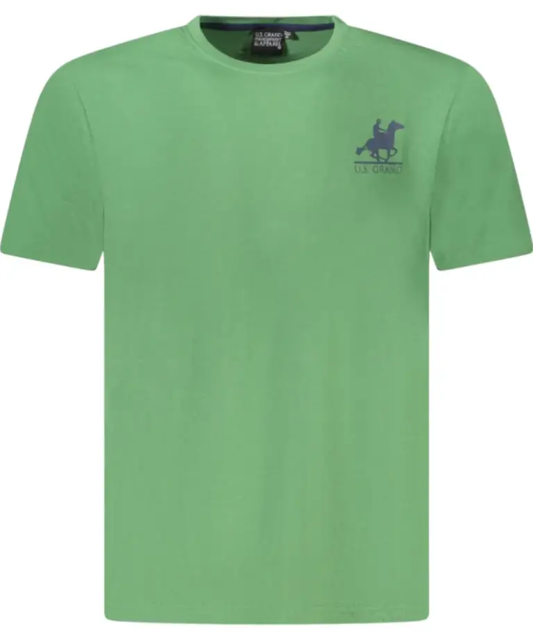 U.S. Grand Polo - Ανδρικό T-shirt AU02647-13VERD Πράσινο