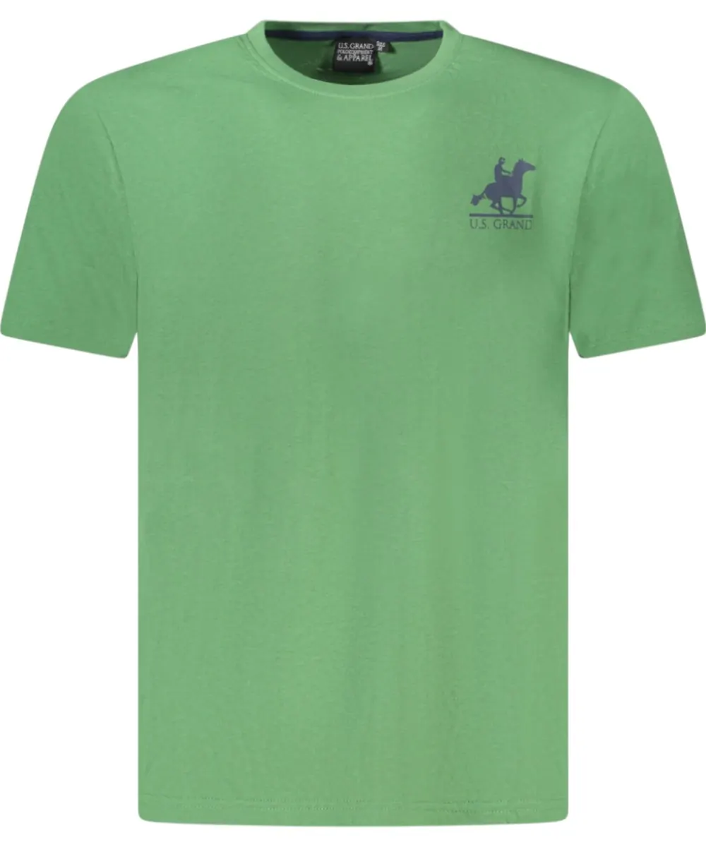 U.S. Grand Polo - Ανδρικό T-shirt AU02647-13VERD Πράσινο