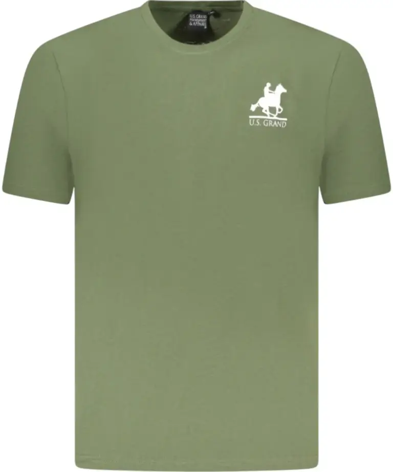 U.S. Grand Polo - Ανδρικό T-shirt AU02647-16VERD Πράσινο