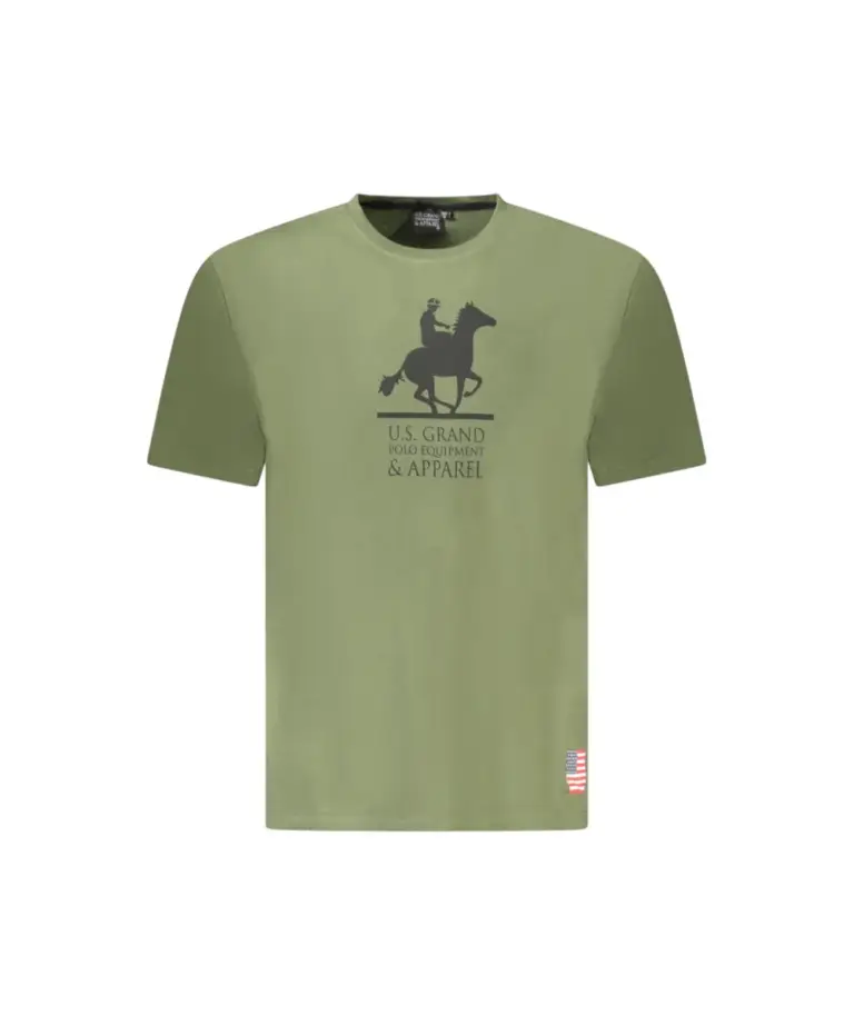 U.S. Grand Polo - Ανδρικό T-shirt AU02650-16VERM Λαδί