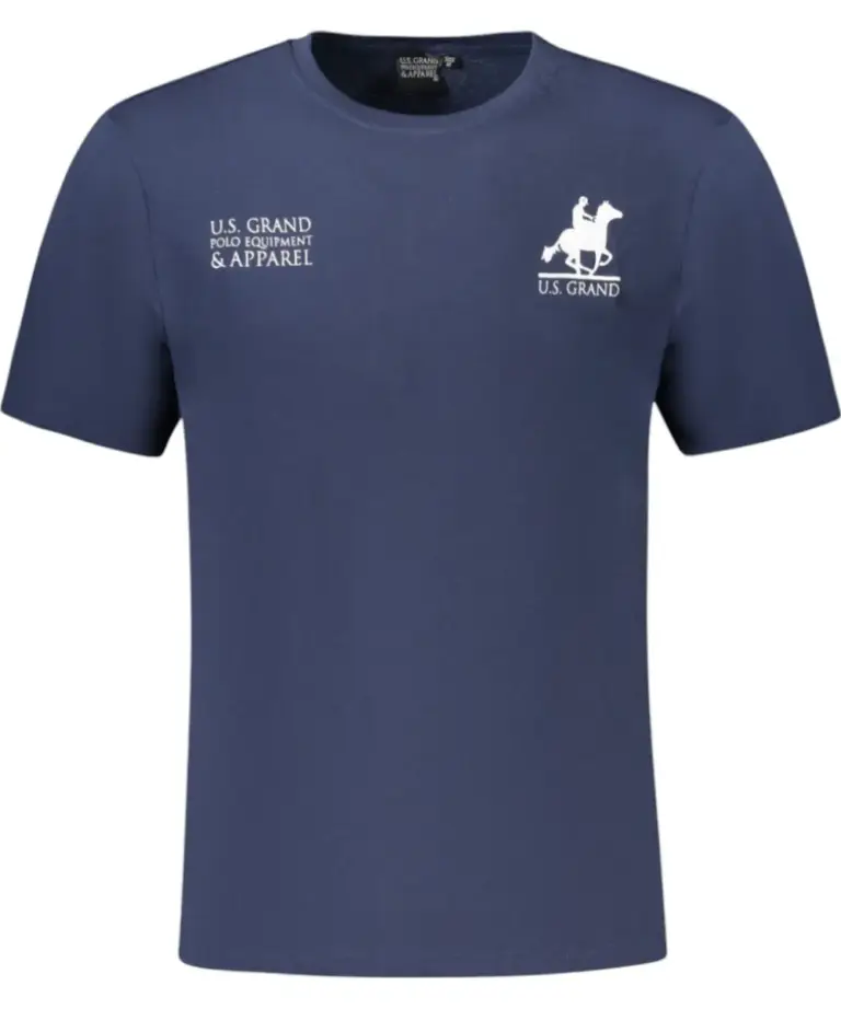 U.S. Grand Polo - Ανδρικό T-shirt AU02651-1NAVY Μπλε Σκούρο
