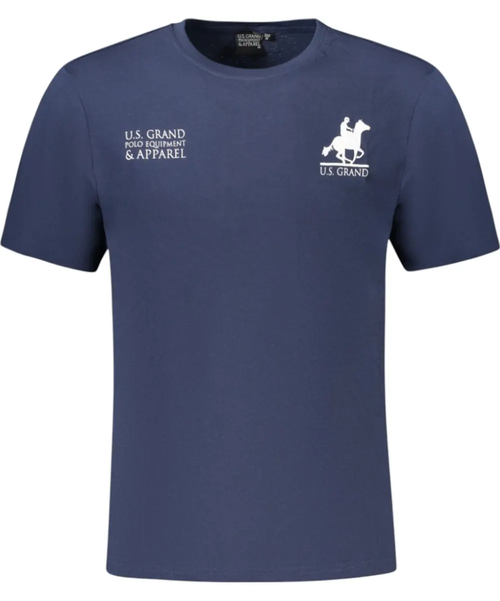 U.S. Grand Polo - Ανδρικό T-shirt AU02651-1NAVY Μπλε Σκούρο