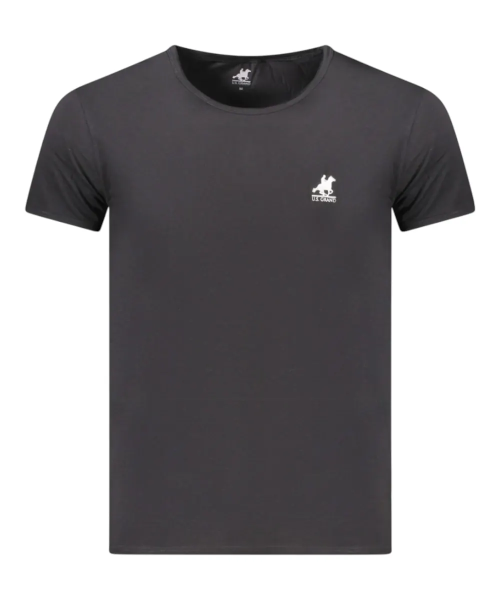 U.S. Grand Polo - Ανδρικό T-shirt USGP01-1NE Μαύρο
