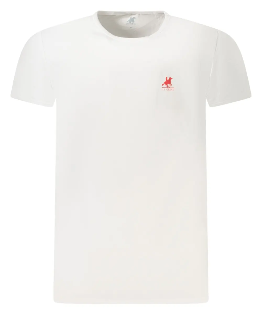 U.S. Grand Polo - Ανδρικό T-shirt USGP01-6WH Λευκό
