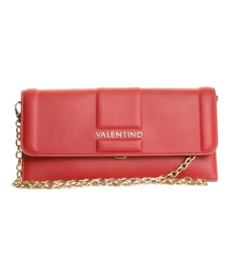 Valentino Bags - Γυναικεία Τσάντα Χιαστί Brass VBS8G617-003 Κόκκινο