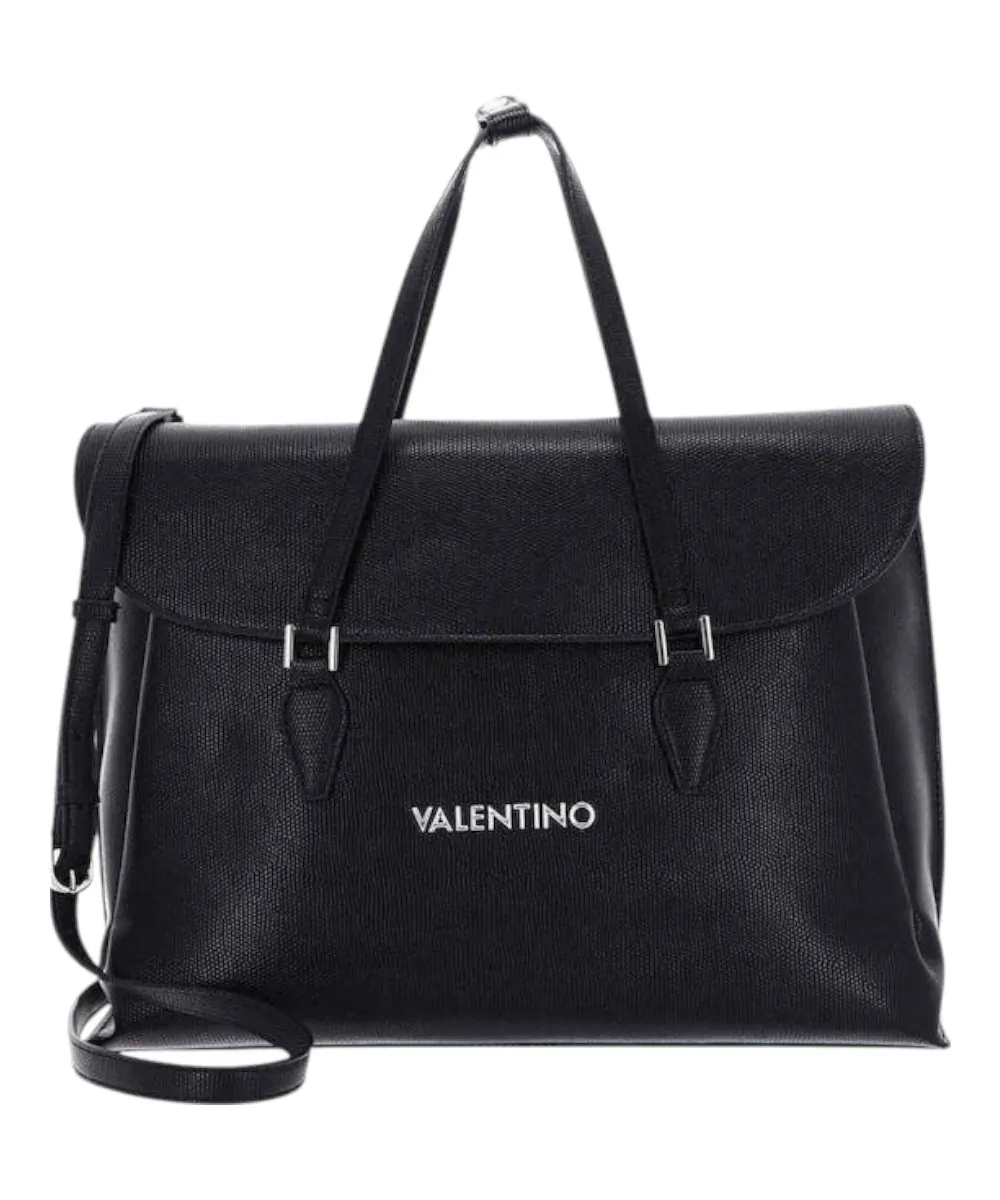 Valentino Bags - Μεγάλη Γυναικεία Τσάντα Χειρός Whom Re VBS8A404-001 Μαύρο