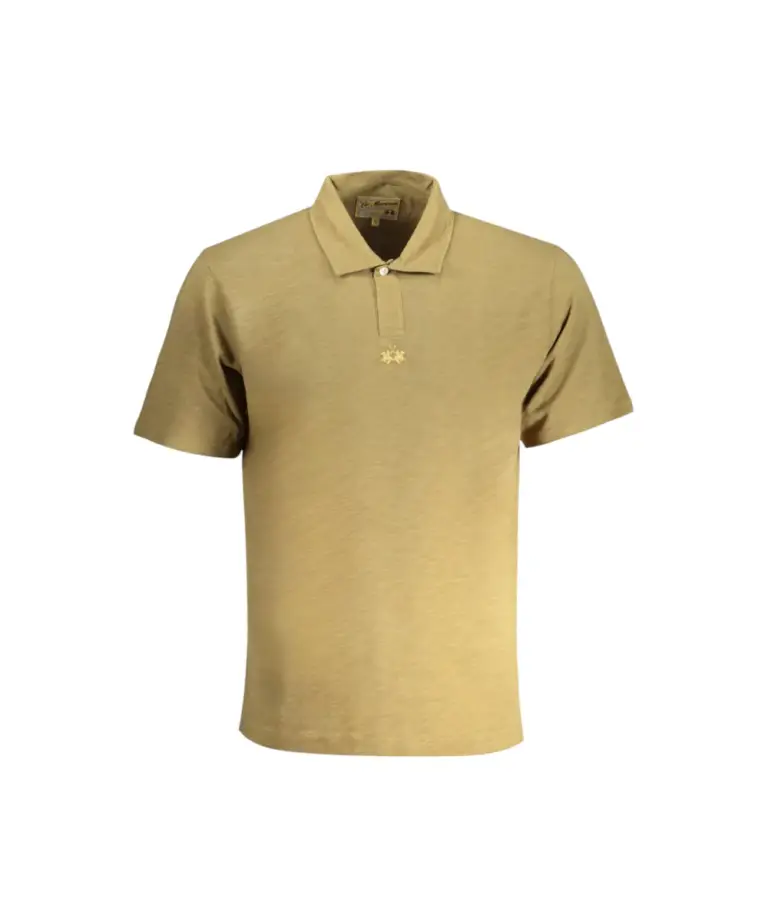 La Martina - Ανδρικό T-Shirt Polo YMP018-JS259-03197 Χακί