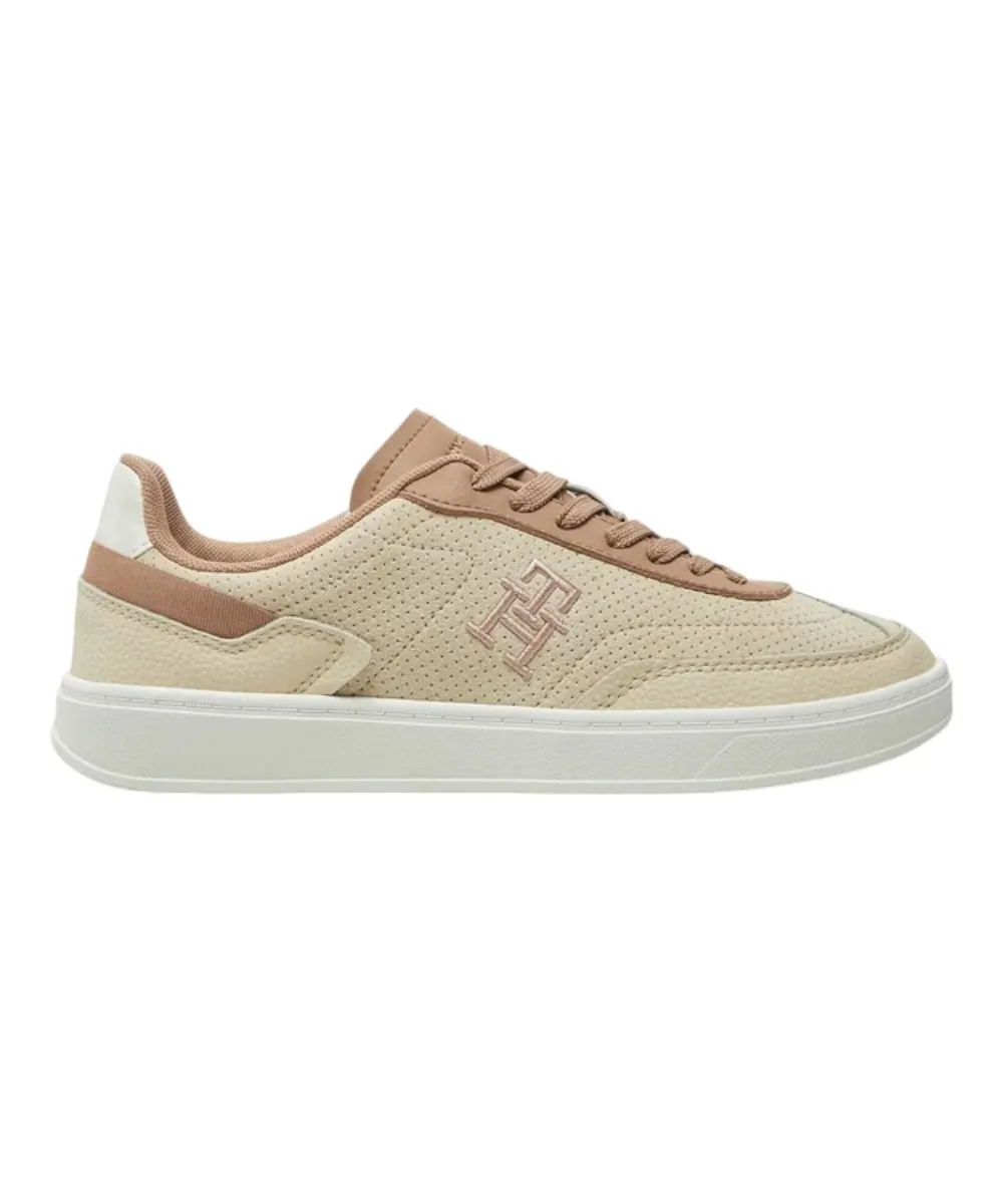 Tommy Hilfiger - Γυναικεία Sneakers Th Monogram Colour-Blocked FW0FW08380-0F8 Μπεζ