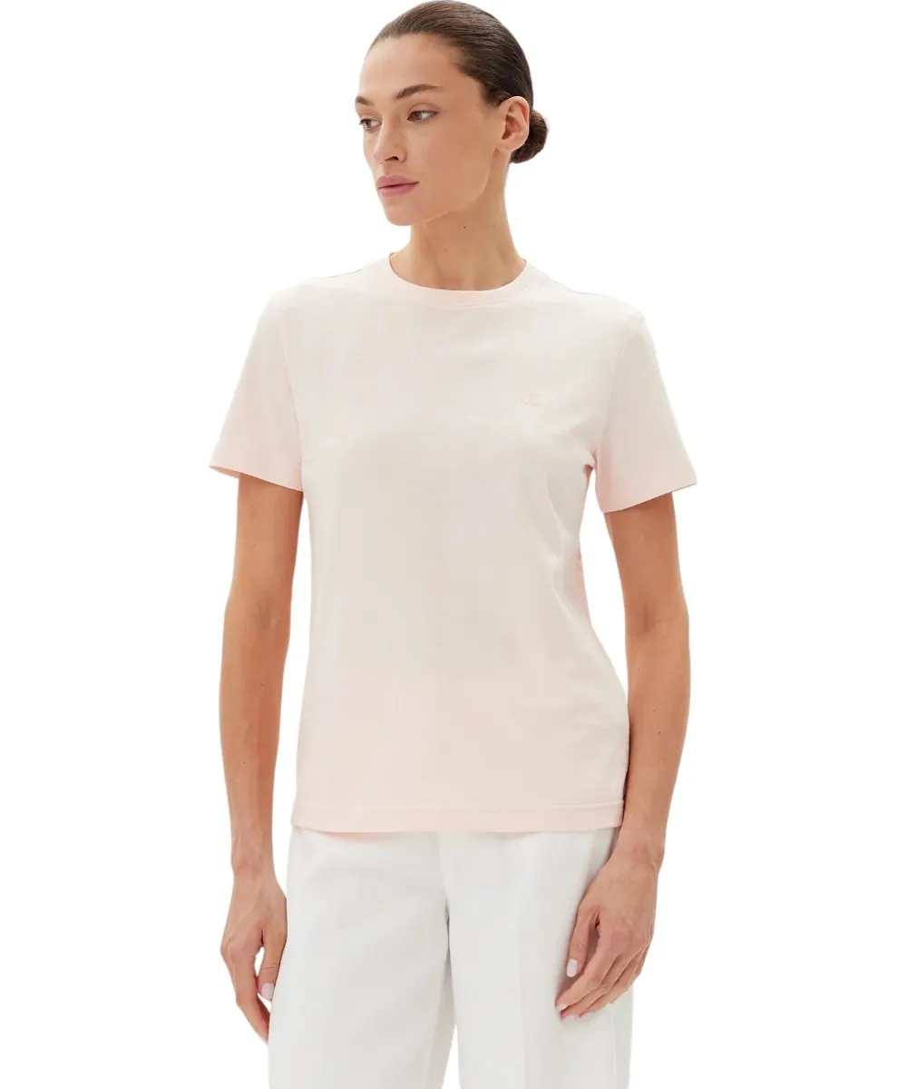 Calvin Klein - Γυναικείο T-Shirt Ck Archive Jersey Crew Tee LV047B224G-VI7 Ροζ