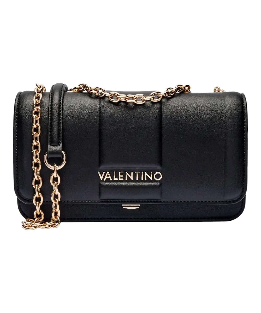 Valentino Bags - Γυναικεία Τσάντα Χιαστί Brass VBS8G609-001 Μαύρο