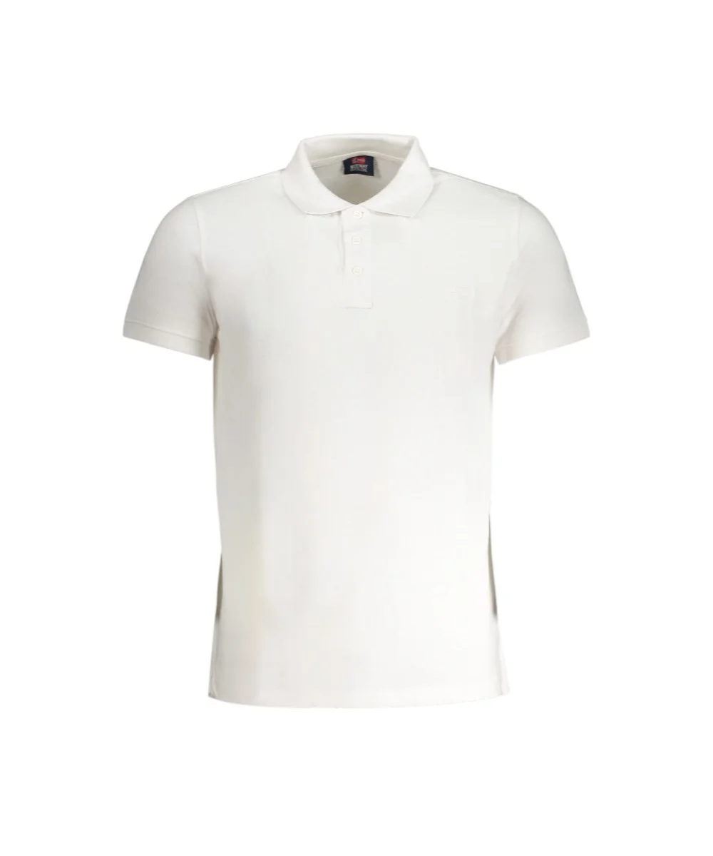 Scuola Nautica Italiana - Ανδρικό T-shirt Κοντομάνικο Polo 848864-WHITE Λευκό
