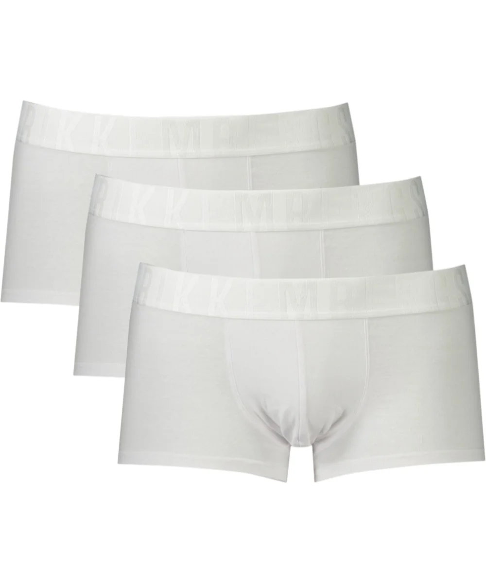 Bikkembergs - Ανδρικά Μποξεράκια 3Pack BKK1UTR14TR-WHITE Λευκό